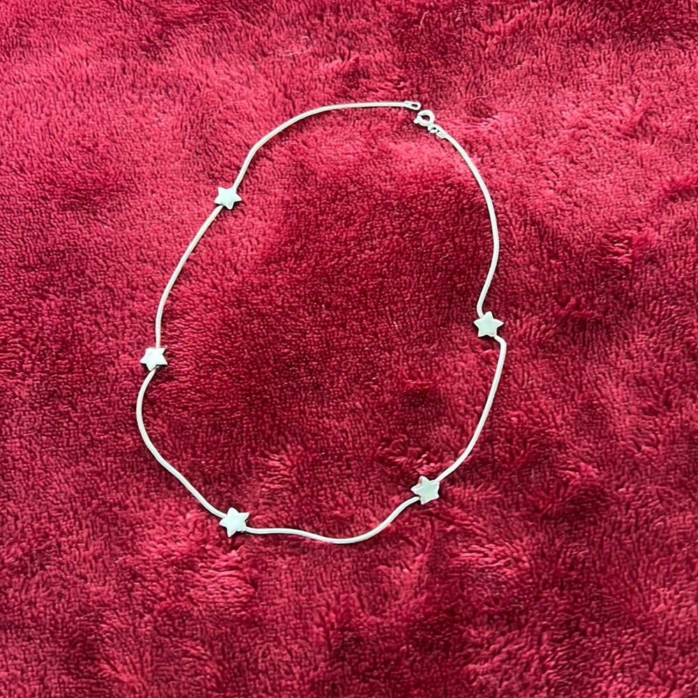 Sterling Silver Stares Necklace ⭐️🌟⭐️